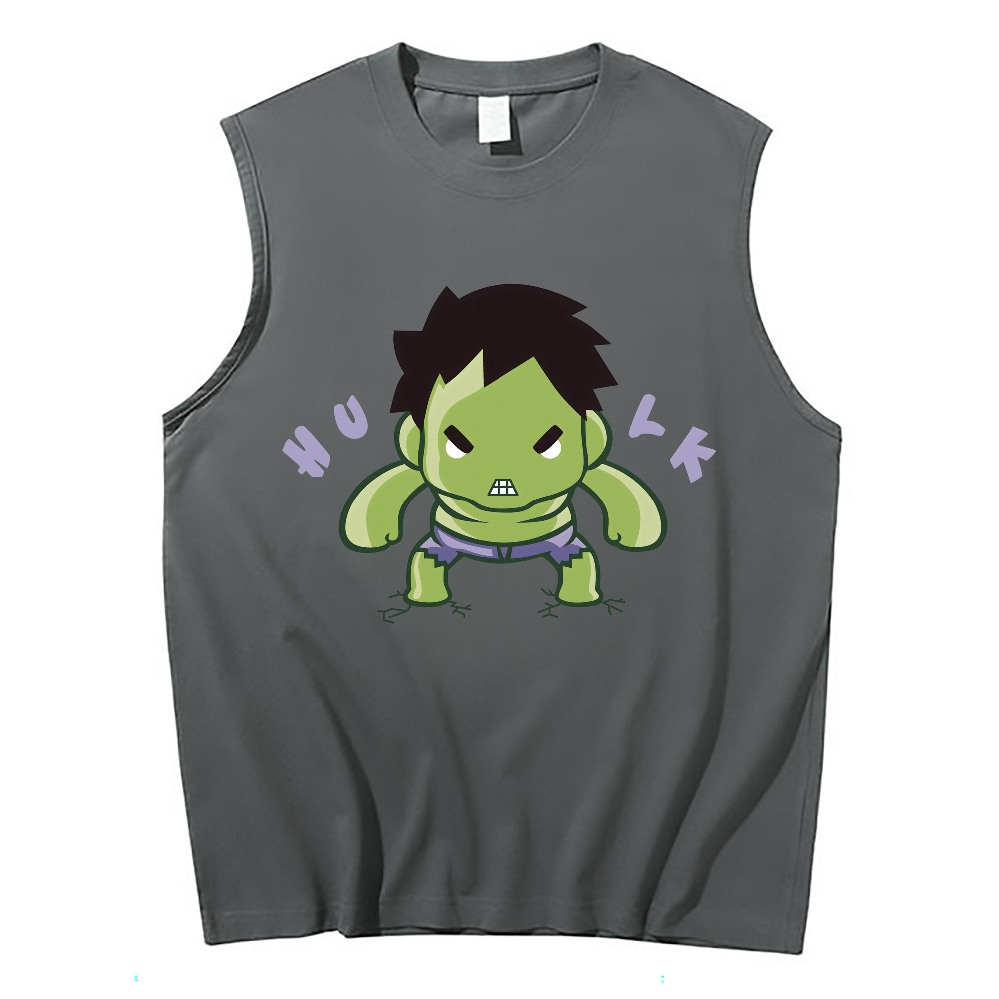 （画像用） アベンジャーズ The Avengers コットン100％タンクトップ（フロントプリント）